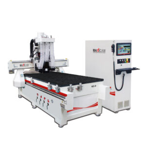 M2-9 Series Dual Head with Drill Bank Nesting Work Center